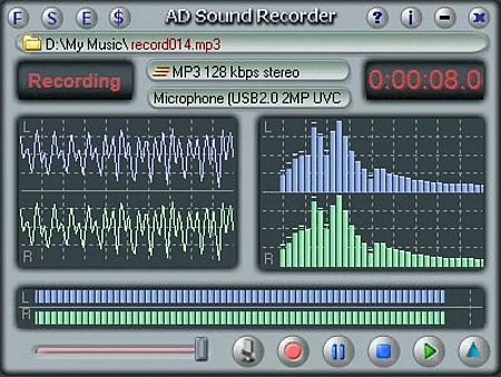 Adrosoft AD Sound Recorder 6.2.0 Portable